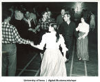 Square dancing, The University of Iowa, 1940s