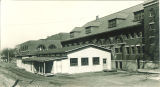 Dressing rooms for Old Iowa Field, the University of Iowa, February 1923