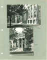 Two views of MacBride Hall, the University of Iowa, July 1927