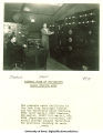 Control room of WSUI in attic of Engineering Building, The University of Iowa, 1920s
