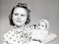 Mrs. Raymond Weeks & Baby