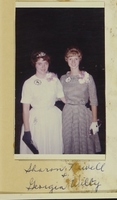 1963 - Sharon Newell, Davis County Queen of Conservartion and runner-up,  Georgia Wilty