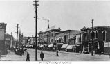 Clinton Street businesses, Iowa City, Iowa, ca. 1895