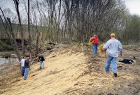 1999 Flint Creek Work Day  on Richard Osborn's property