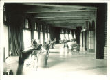 Sunporch off of Main Lounge in Iowa Memorial Union, the University of Iowa, August 1929
