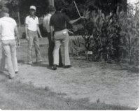 Men Looking at Corn