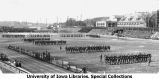 Governor's Day review on Iowa Field, The University of Iowa, 1918