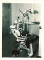 Dental chair and equipment, The University of Iowa, 1950