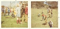 Tree planting with grade school, 1971