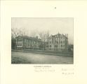 Back of University Hospital facing Iowa Avenue, The University of Iowa, 1904
