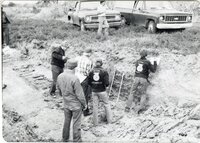 FFA students work in a field