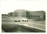 Northeast view of Field House, the University of Iowa, 1929