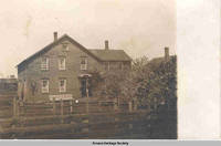Brick communal residence, Homestead, Iowa, 1900s