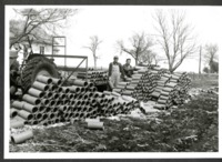 Drainage Tiles in the Field 