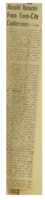 1964 - Verle Arnold Returns from Farm-City Conference