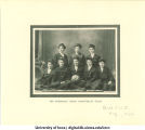 Freshman girl's basketball team, class of '07, The University of Iowa, August 1904