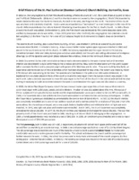 St. Paul Lutheran (German Lutheran) <br />
Church, Garnavillo, Iowa -brief history
