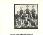 Iowa varsity basketball team, The University of Iowa, 1905