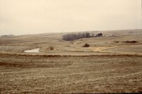 Farmland after harvest