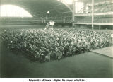 Student registration at Field House, The University of Iowa, 1930s