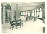 Sunporch lounge in the Iowa Memorial Union, the University of Iowa, January 1926