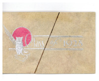 1928 AHS Commencement Invite