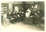 Daily Iowan newspaper staff, The University of Iowa, January 1919
