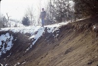 Winter gully.
