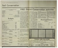 1982 District Conservation Activities