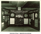 Division of physical education promotional display, The University of Iowa, 1939