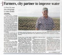Farmers and City Partner To Improve Water