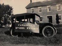 Garnavillo Parade - 1918 July - School Exhibit