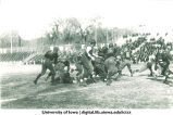 Football game at Iowa Field, The University of Iowa, 1917 or 1919