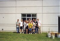 1999 Classroom tree planting group