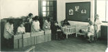 Little girls playing, The University of Iowa, 1920s