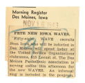 Fete new Iowa WAVES
