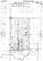 Plat Map of Beaman, 1911
