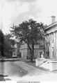 Old North Hall behind Old Capitol west steps, The University of Iowa, July 10, 1918