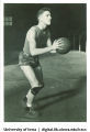 Iowa basketball player Dick Ives, The University of Iowa, 1940s