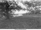 Iowa River view, Iowa City, Iowa, between 1925 and 1930