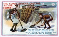 Conscious Objector Cartoon 