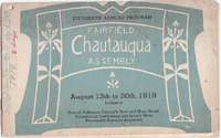 1919 Fairfield Chautauqua program