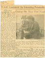 WAAC Lieutenant an interesting personality