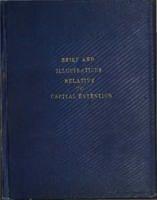 Brief and Illustrations Relative to Capitol Extension 