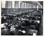 Students studying in the Periodical Room (Main Reading Room), 1944