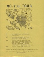 No-till tour agenda.