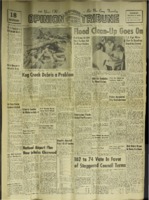 0136. Flood Clean-up Goes On 1967