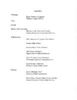 Agenda For 50th Anniversary Celebration