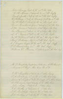 61. Petition of XVI Army Corps officers to Lincoln on promotion of Gen. Grenville M. Dodge to major general