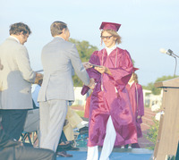 Camanche High School Graduation 1974